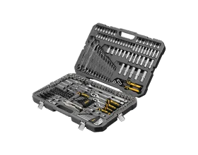 Набор инструментов DENZEL 1/2", 3/8", 1/4" , CrV, S2 15808