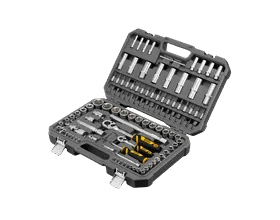 Набор инструментов DENZEL 1/2", 1/4", CrV, S2 15814