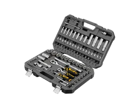 Набор инструментов DENZEL 1/2", 1/4", CrV, S2 15813