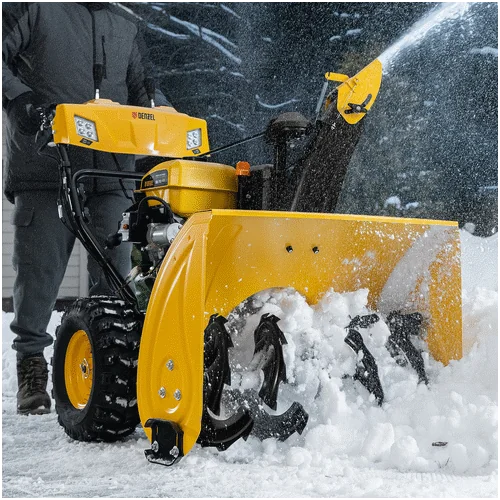 Бензиновый снегоуборщик DENZEL SBL 711 D PRO 97655