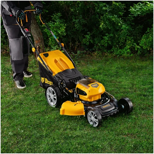 Аккумуляторная газонокосилка DENZEL RLM450-36