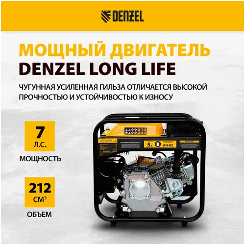 Инверторный генератор DENZEL GT-2500iF