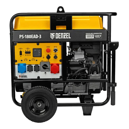 Бензиновый генератор DENZEL PS-180EAD-3