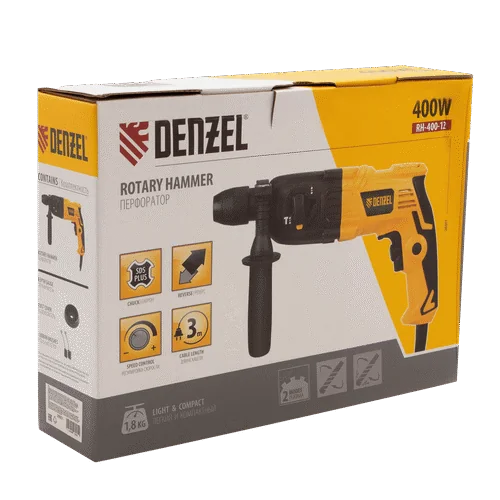 Перфоратор DENZEL RH-400-12