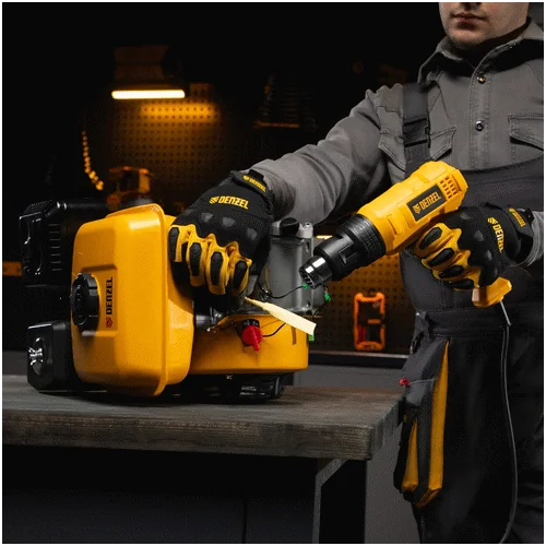 Электрический строительный фен DENZEL HG-1800