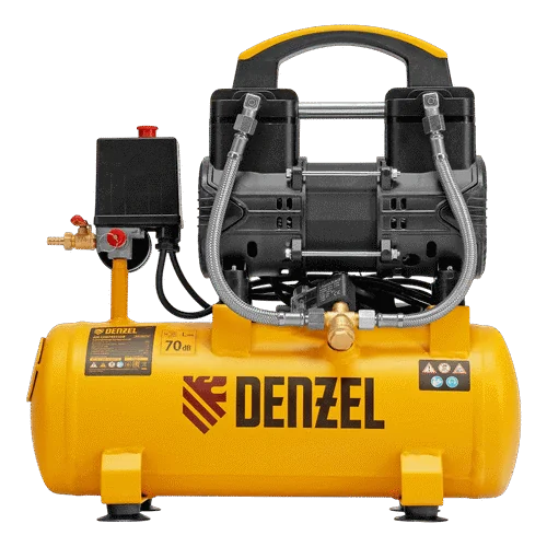 Компрессор DENZEL DLP-950/10, 950Вт