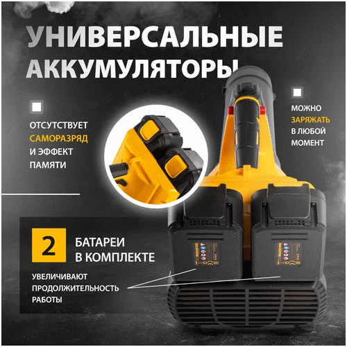 Воздуходувка аккумуляторная DENZEL RB180-36