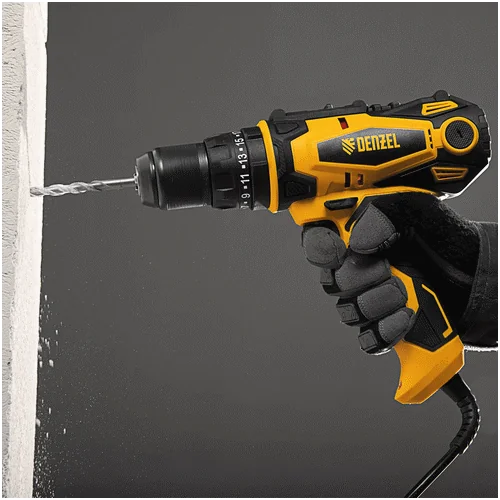 Сетевой шуруповерт DENZEL ISD-300-13