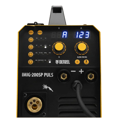 Сварочный инвертор DENZEL IMIG-200SP Pulse