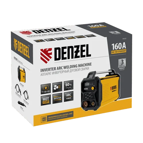Сварочный инвертор DENZEL DM-160 Standart