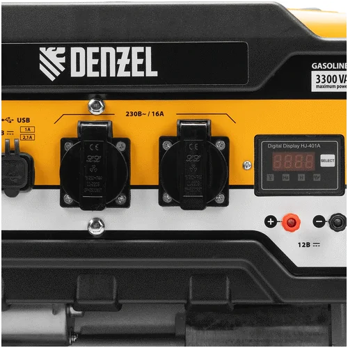 Бензиновый генератор DENZEL PS-33E