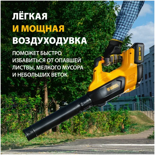 Воздуходувка аккумуляторная DENZEL RB180-36