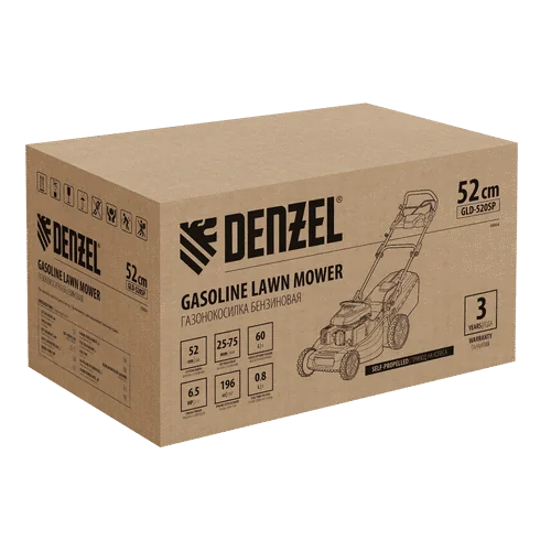 Бензиновая газонокосилка DENZEL GLD-520SP