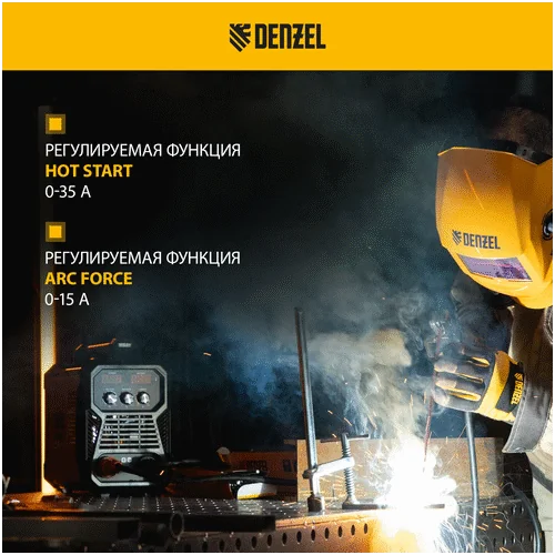 Сварочный инвертор DENZEL DM-220 Standart