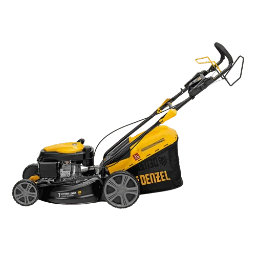 Бензиновая газонокосилка DENZEL GLD-460SP, 146 куб.см., шир. 46 см,самоход.,7 уров.,травосб. 50 л