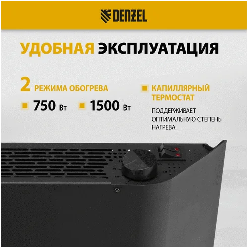 Конвектор DENZEL XCE-1500 B