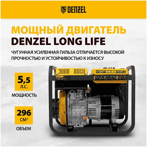 Дизельный генератор DENZEL DES-32