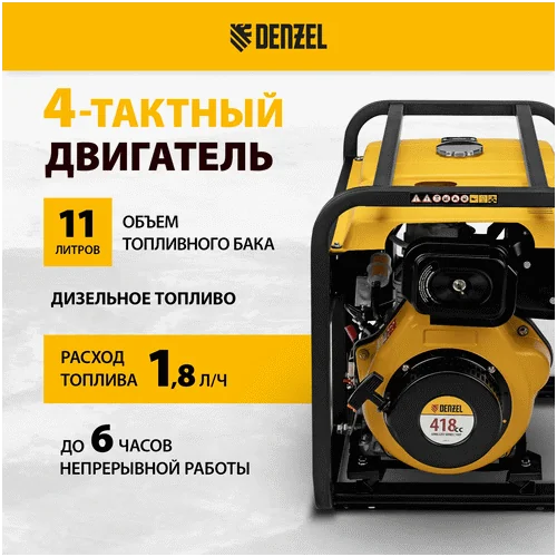 Дизельный генератор DENZEL DES-55E