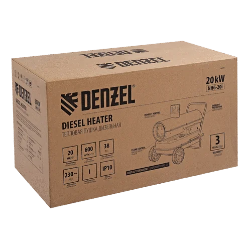 Дизельная тепловая пушка DENZEL NHG-20i