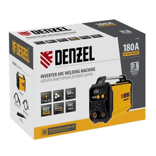 Сварочный инвертор DENZEL DM-180 Standart