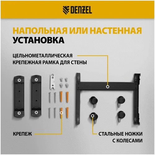 Конвектор DENZEL XCE-1500 B