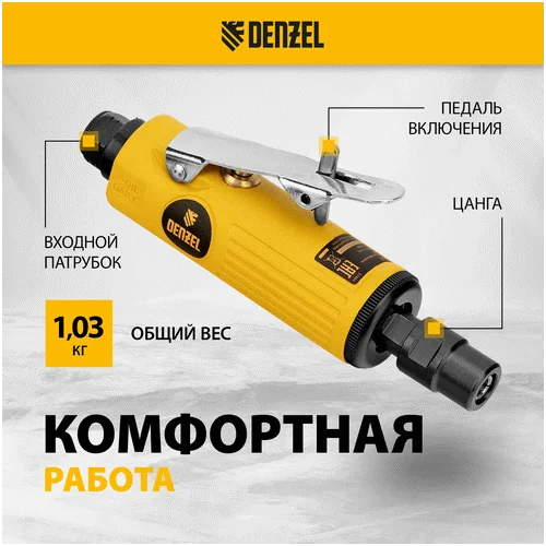 Пневмошлифмашина DENZEL PGS25000