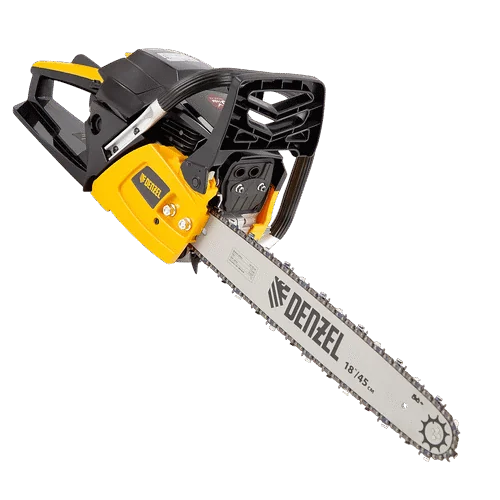 Бензопила DENZEL DGS-5218, шина 45 см, 52см3, 3,5 л.с., шаг 0,325, паз 1,5 мм, 72 зв