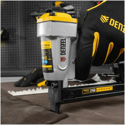 Степлер пневматический DENZEL PS8016
