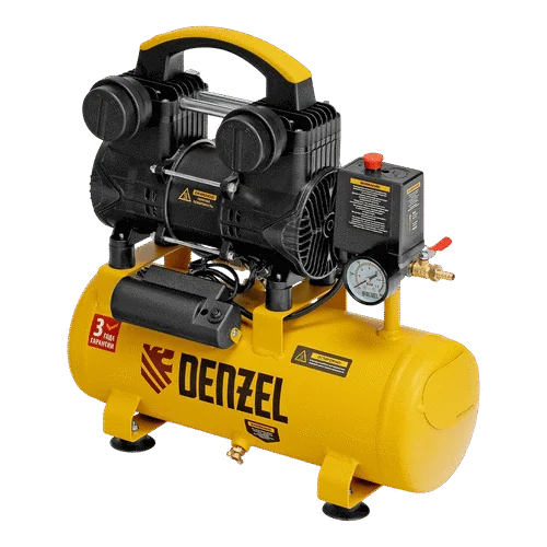 Компрессор DENZEL DLP-950/10, 950Вт