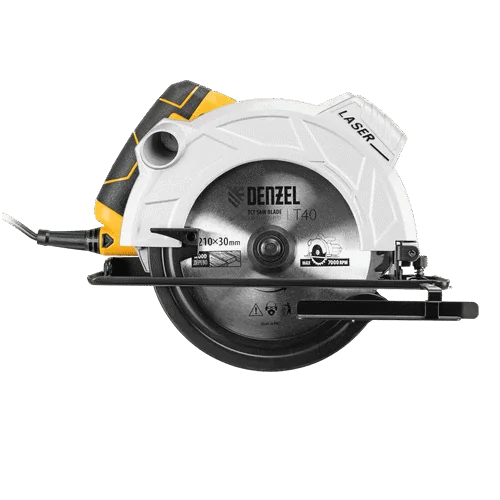 Пила циркулярная DENZEL CS-210 27305