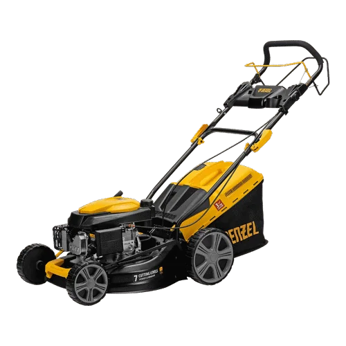 Бензиновая газонокосилка DENZEL GLD-460SP, 146 куб.см., шир. 46 см,самоход.,7 уров.,травосб. 50 л