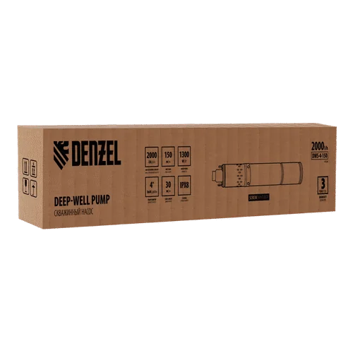 Скважинный насос DENZEL DWS-4-150