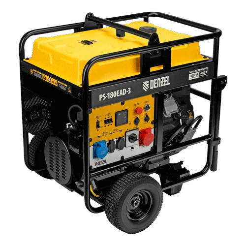 Бензиновый генератор DENZEL PS-180EAD-3