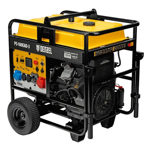 Бензиновый генератор DENZEL PS-180EAD-3